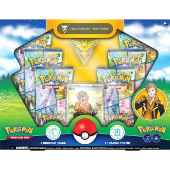 Pokémon TCG: Pokémon Go - Team Instinct Special Pin Collection box