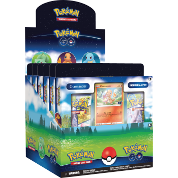 Pokémon TCG: Pokémon GO Pin Collection Display (6 sztuk)
