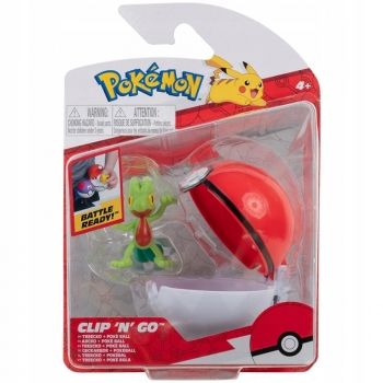 Pokémon: Poke Ball Clip N Go Treecko