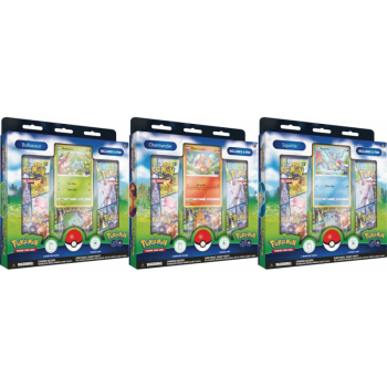 Pokémon TCG: Pokémon GO Pin Collection - zestaw 3 szt