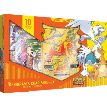 OUTLET Pokemon TCG: Reshiram & Charizard-GX Premium Collection