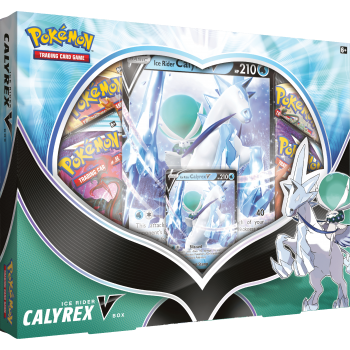 Pokemon TCG: V Box Ice Rider Calyrex V Box