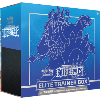 OUTLET Pokemon TCG: Battle Styles - Elite Trainer Box - Blue